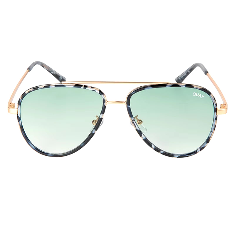Fashion ALL in Sunglasses Women Mirror Quay Shades Brand Designer Gradient Pilot Sunglasses Female Travelling Eyewear