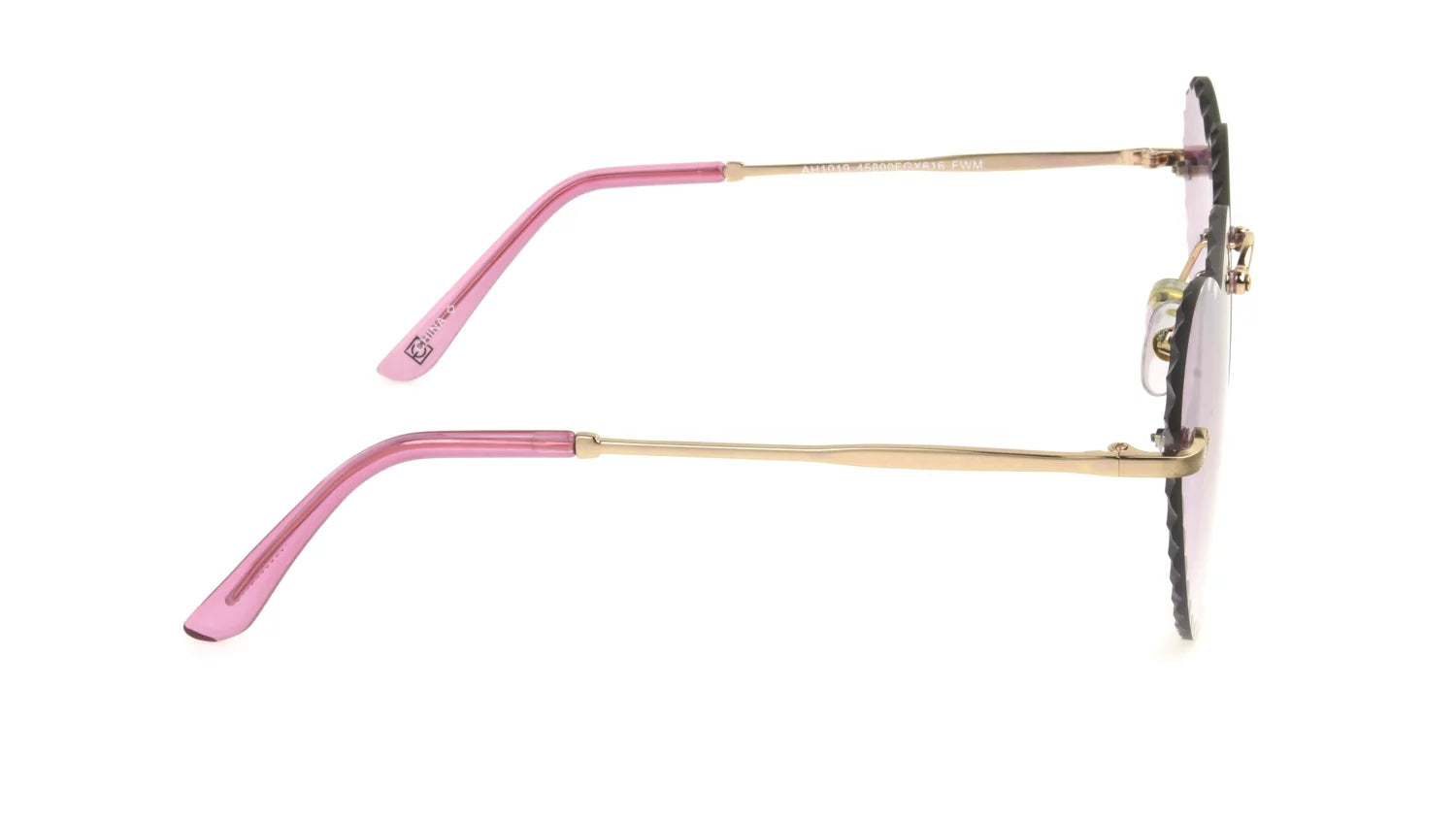 Women'S Heart-Shaped Fashion Sunglasses Rose Gold